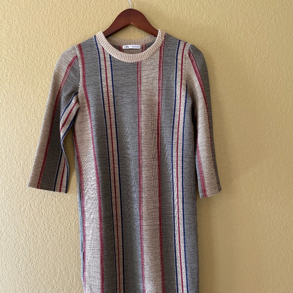 Striped Sweater Dress